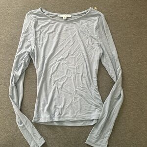 Mesh see thru long sleeve size medium